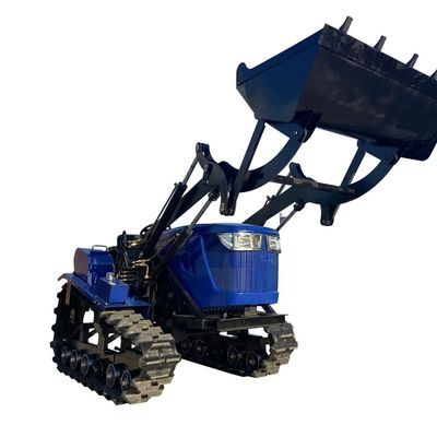 Pista di gomma agricola Mini Power Tiller del trattore agricolo del cingolo