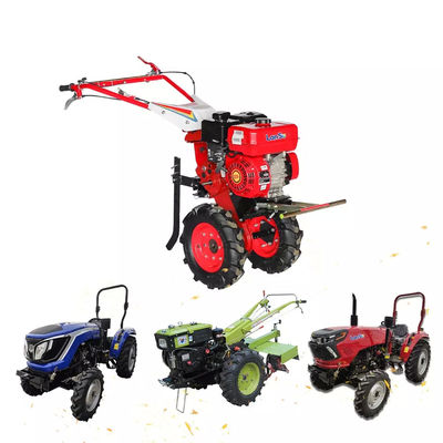 Passeggiata della ruota di Agricultrue 2 dietro l'attrezzo multifunzionale di potere di Motocultor del trattore