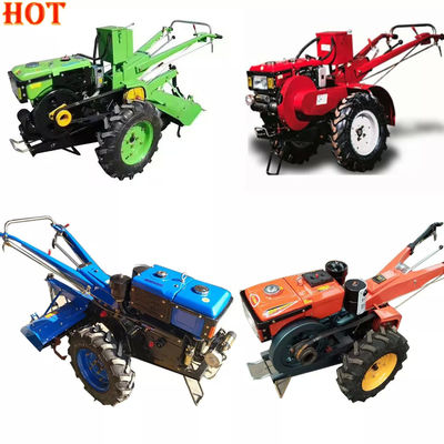 Passeggiata della ruota di Agricultrue 2 dietro l'attrezzo multifunzionale di potere di Motocultor del trattore