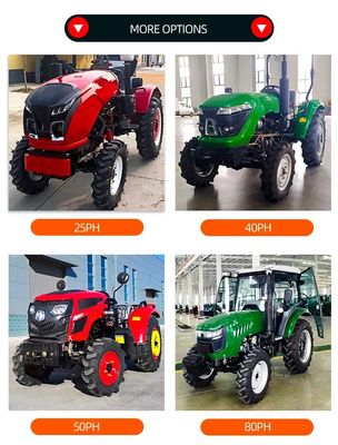 Trattore conveniente del giardino dell'azionamento della ruota di manutenzione 4 che cammina 30 cavalli vapore Mini Tractor