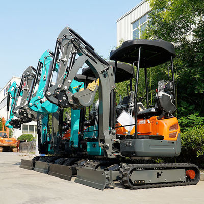 Mini Crawler Excavator 1 tonnellata 2 tonnellate