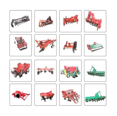 Trattore agricolo agricolo rosso un trattore compatto da 35 cavalli vapore con Front Loader