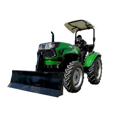 Trattore di 70HP Front Loader Trailer Four Wheel con i pezzi meccanici agricoli