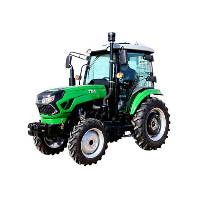 Trattore di 70HP Front Loader Trailer Four Wheel con i pezzi meccanici agricoli