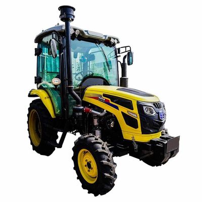 4wd un trattore blu agricolo di 4 ruote del trattore agricolo 60hp con le parti