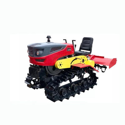Cavalli vapore agricoli Mini Tractor With Farming Implements del trattore a cingoli 4WD 25