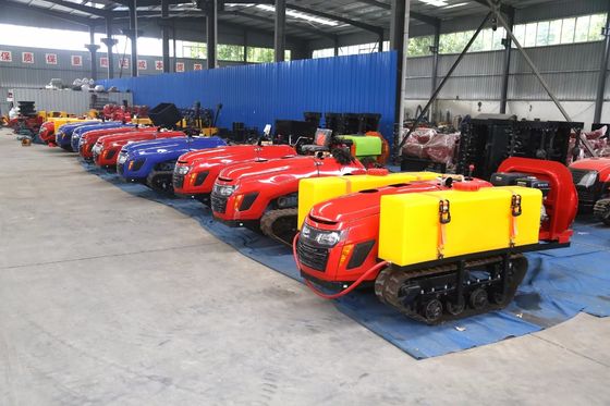 Pista di gomma agricola Mini Power Tiller del trattore agricolo del cingolo