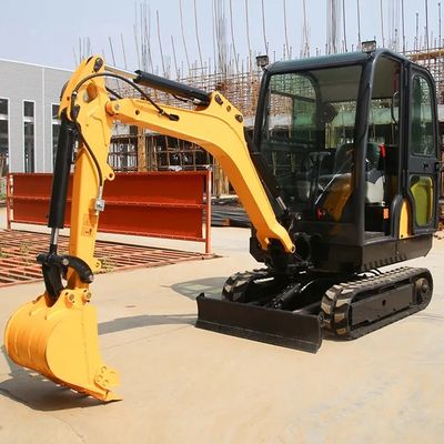 Piccolo micro zappatore elettrico flessibile 2000kg piccolo Digger Machine