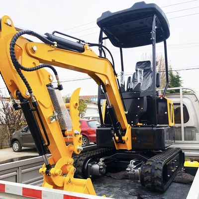 Escavatore 1500mm piccolo Mini Excavator Easy To Clean del cingolo di TUV