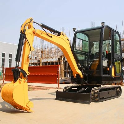 Piccolo escavatore flessibile Anti Collision Micro Digger Machine del cingolo
