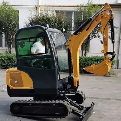 Piccolo escavatore flessibile Anti Collision Micro Digger Machine del cingolo