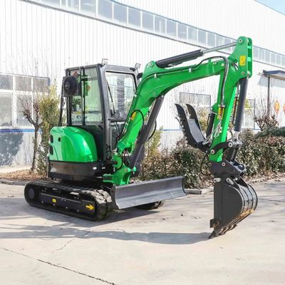 Escavatore domestico della pista di 3 Ton Used Excavator Machine Rubber piccolo