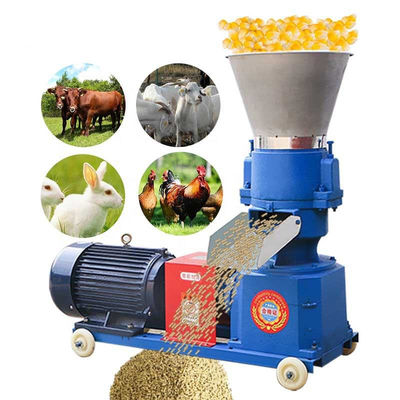 macchina della pallina del bestiame della macchina per la frantumazione dell'alimentazione di 2mm con la scatola di sicurezza