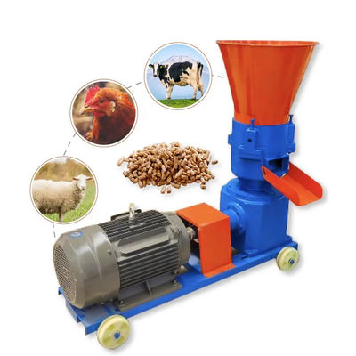 Modello manuale del motore diesel della macchina della pallina del mangime per pesci della piccola scala