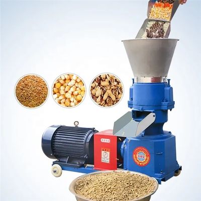 macchina della pallina del bestiame della macchina per la frantumazione dell'alimentazione di 2mm con la scatola di sicurezza
