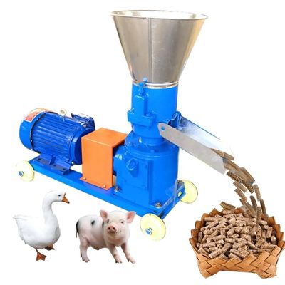 macchina della pallina del bestiame della macchina per la frantumazione dell'alimentazione di 2mm con la scatola di sicurezza