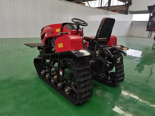 800 attrezzo del trattore agricolo 25hp Mini Crawler Tractor For Rotary del cingolo di chilogrammo