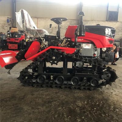 800 attrezzo del trattore agricolo 25hp Mini Crawler Tractor For Rotary del cingolo di chilogrammo