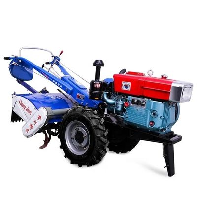 15hp motore diesel di camminata Mini Farm Tractor dell'azienda agricola del trattore agricolo 8hp